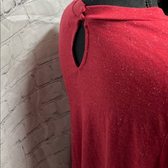 🎉SALE🎉 NWT Style & Co Shoulder Red Cut-Out 1X - Picture 16 of 16